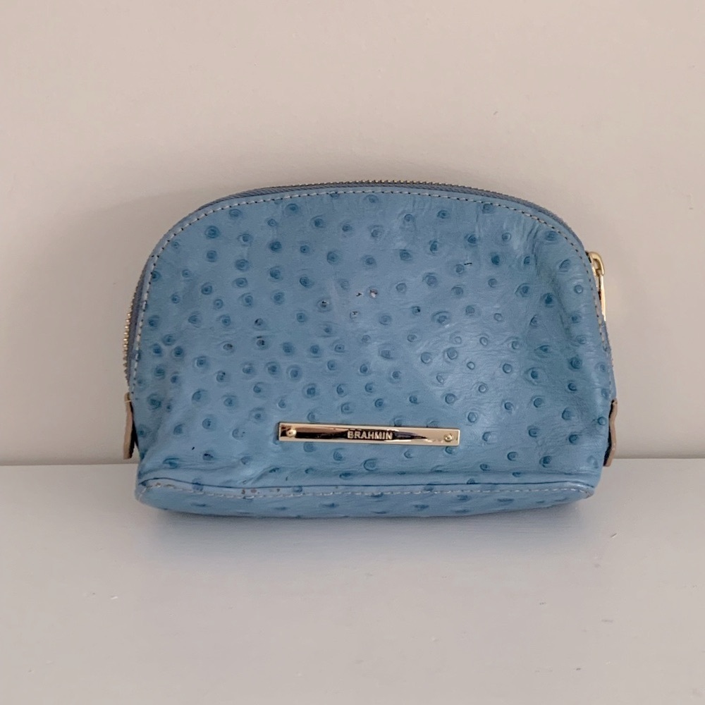 Brahmin Tina makeup bag used good condition